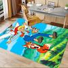 Adventure Mountains Carpet For Playroom Bedroom Living Room Sofa Home Decorkids Game Area Rug Nonslip Floor Mat
