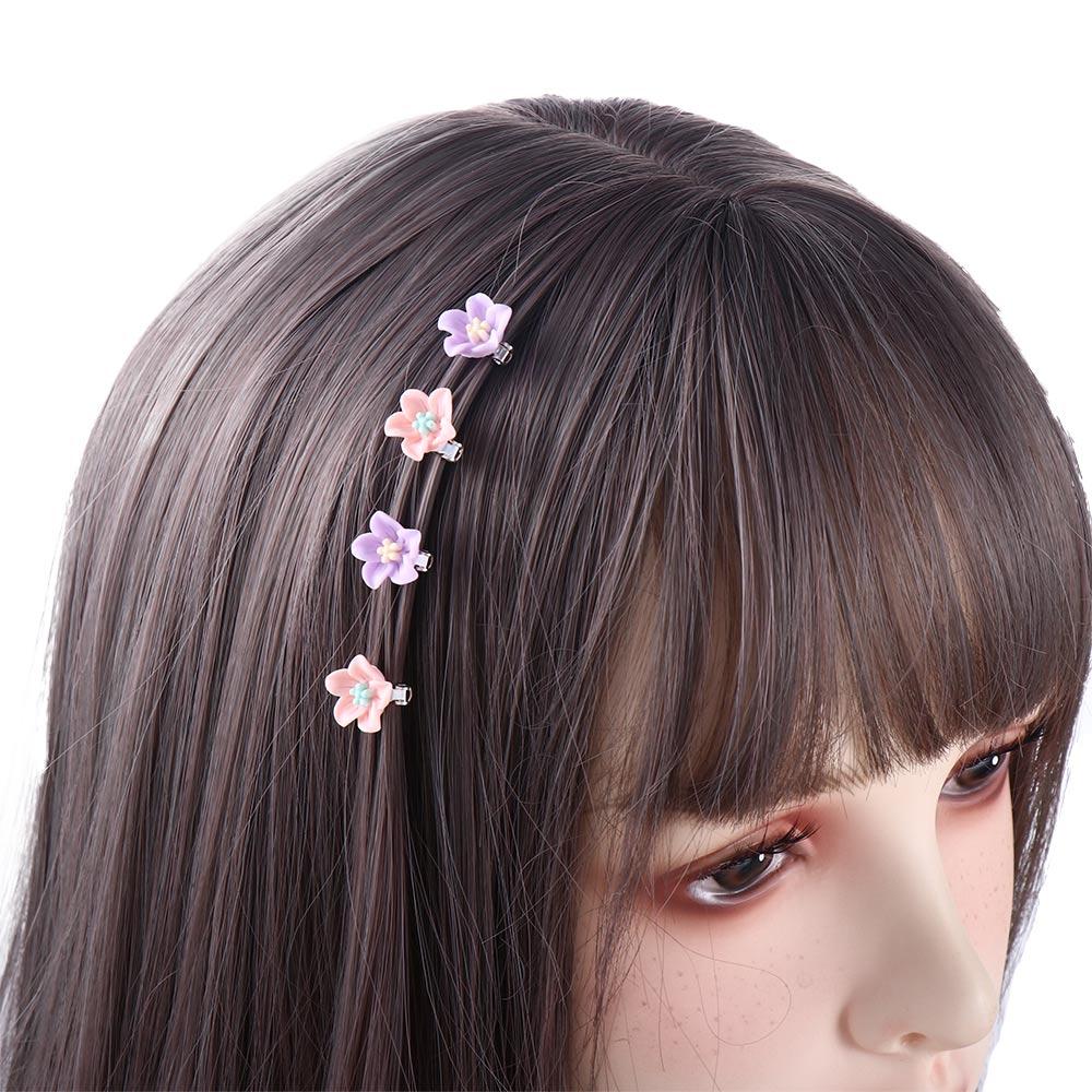 Holder Hair Accessories Girl Korean style Soft Ceramics Hair Claws Small Hairpins Flower Hair Clips