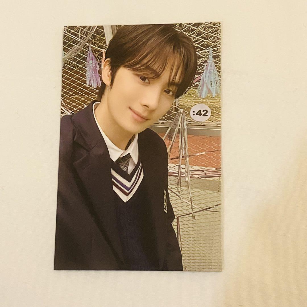 

[USED] TWS Trading Card Youngjae T-shirt Bonus 42:CLUB