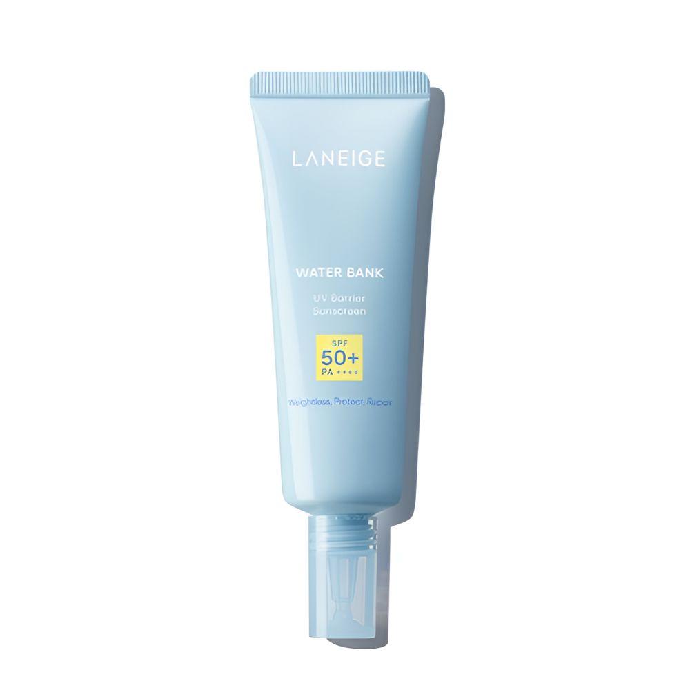 LANEIGE Water Bank UV Barrier Sunscreen SPF50+ PA++++ 50ml Hydrating Daily Sun Cream