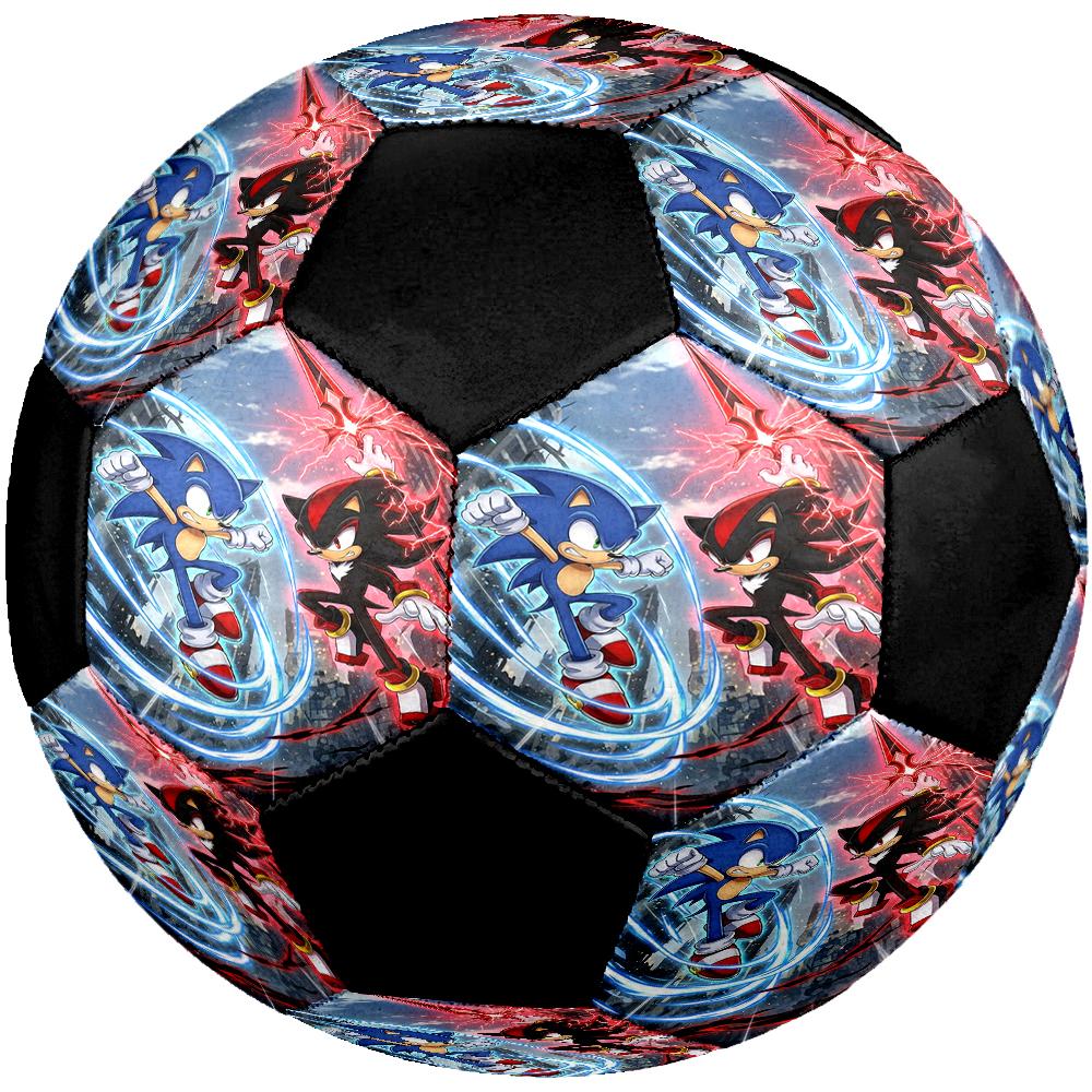 Sonic Theme Size 5 Soccer Ball, Suitable for Both Indoor and Outdoor Matches, a Gift Suitable for Everyone.