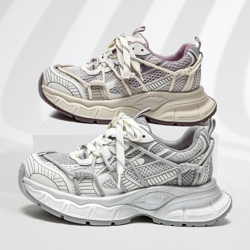 2025 New Platform Dad Shoes Women's Summer Shoes Women's Shoes Versatile Breathable Sports Shoes Women's Shoes Casual Shoes