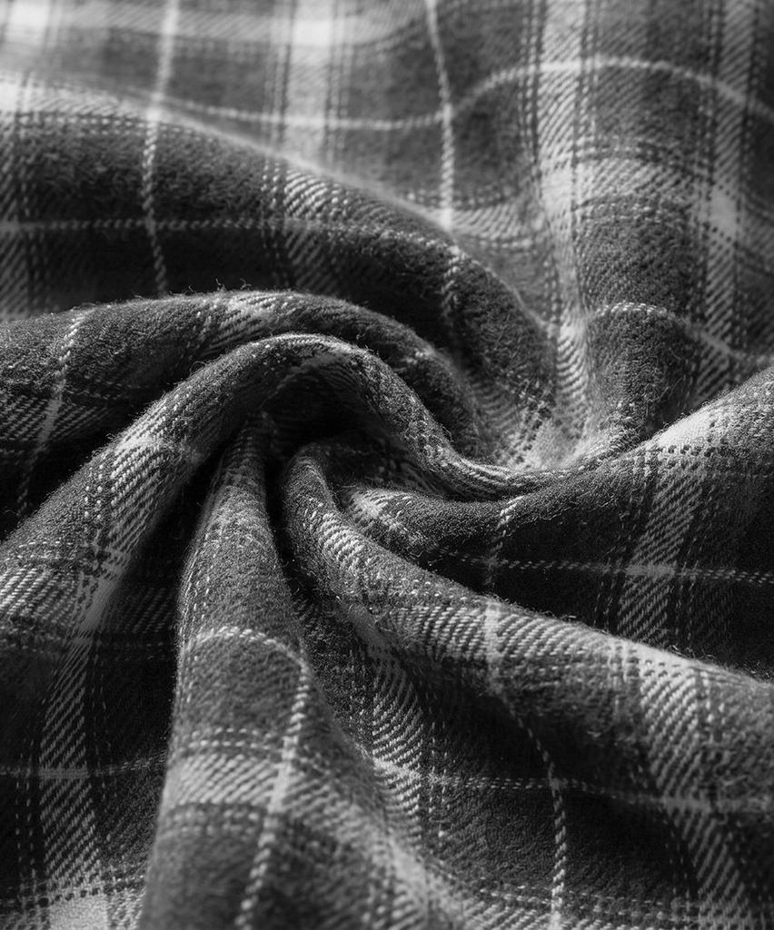 EUGGEN Plaid Check Layered Pants_2 Color