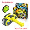 Ultimo Giroscopio Magico Ciclotrone Infinito Ruota Accelerante Giocattolo Giroscopio con Lanciatore Moto Trottola Giocattoli per Bambini Regalo