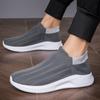 Men's Running Shoes Ultra-light Breathable Walking Shoes Non-slip Casual Sneakers Mesh Women's Slip-on Leisure Shoes