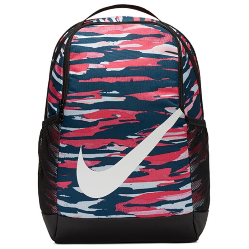 

Nike Polyester Backpack Regular Unisex Black Red Casual BA6192-013