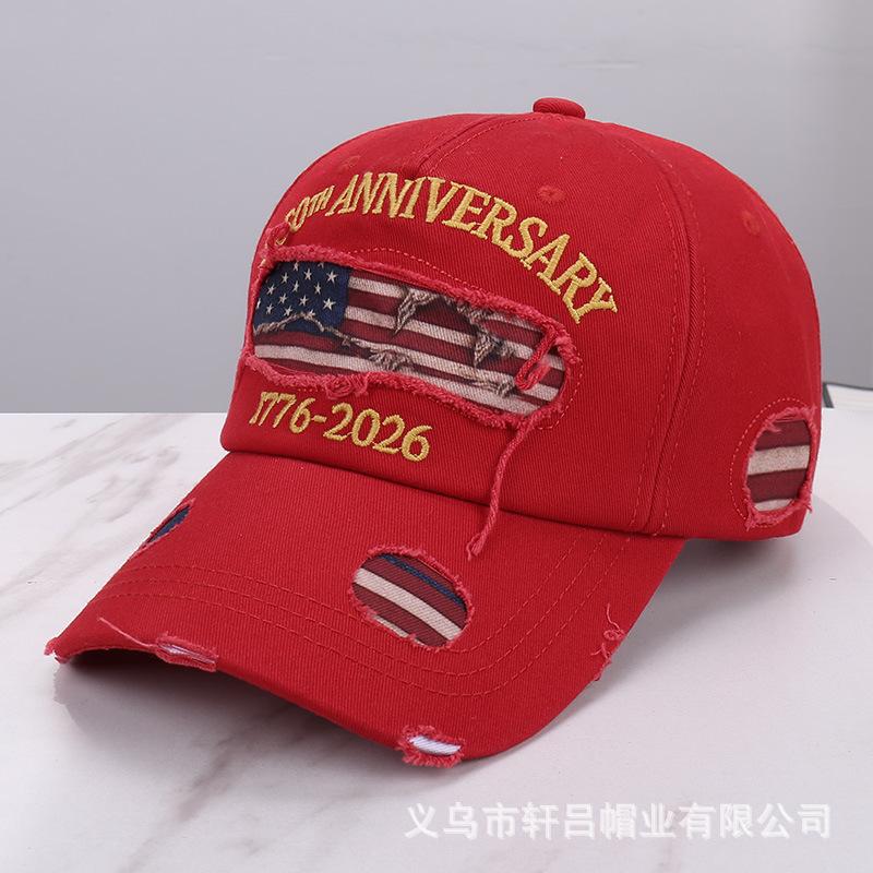 Hot Selling Anniversary Baseball Cap - Vintage Street Trend Versatile Sunshade Cap