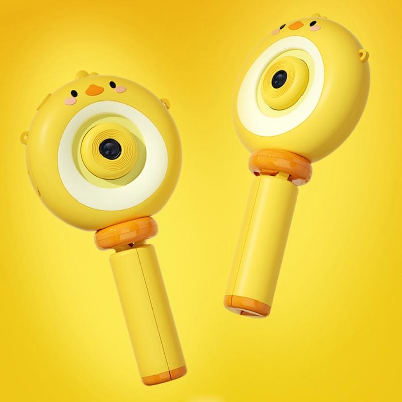 S8 Cartoon Kid Digital Camera Photos Video Recorder Built-in Big-head Stickers Christmas Birthday Gift for Children