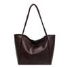Large-capacity bag women's autumn versatile new fashion simple shoulder bag texture class commuter care