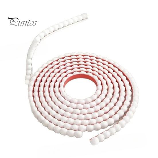 Soft PET Molding for Home Flexible Wall Trim, Easy Peel And Stick Self-Adhesive Decorative Molding, 3D DIY Furniture Edge Guard Beaded Design