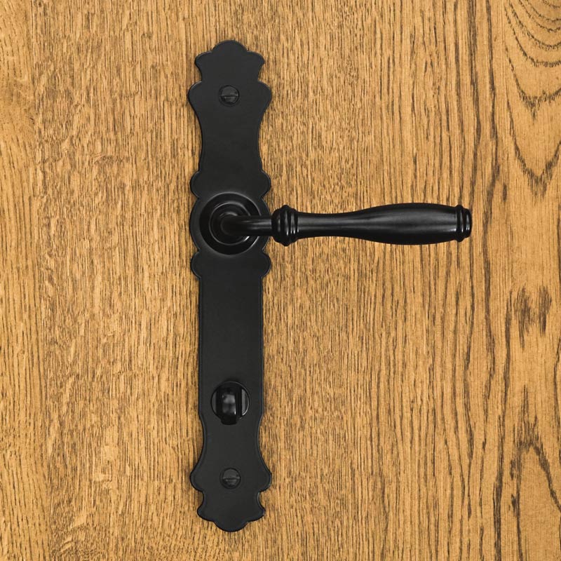 LINCOLN door handle with toilet plate 90