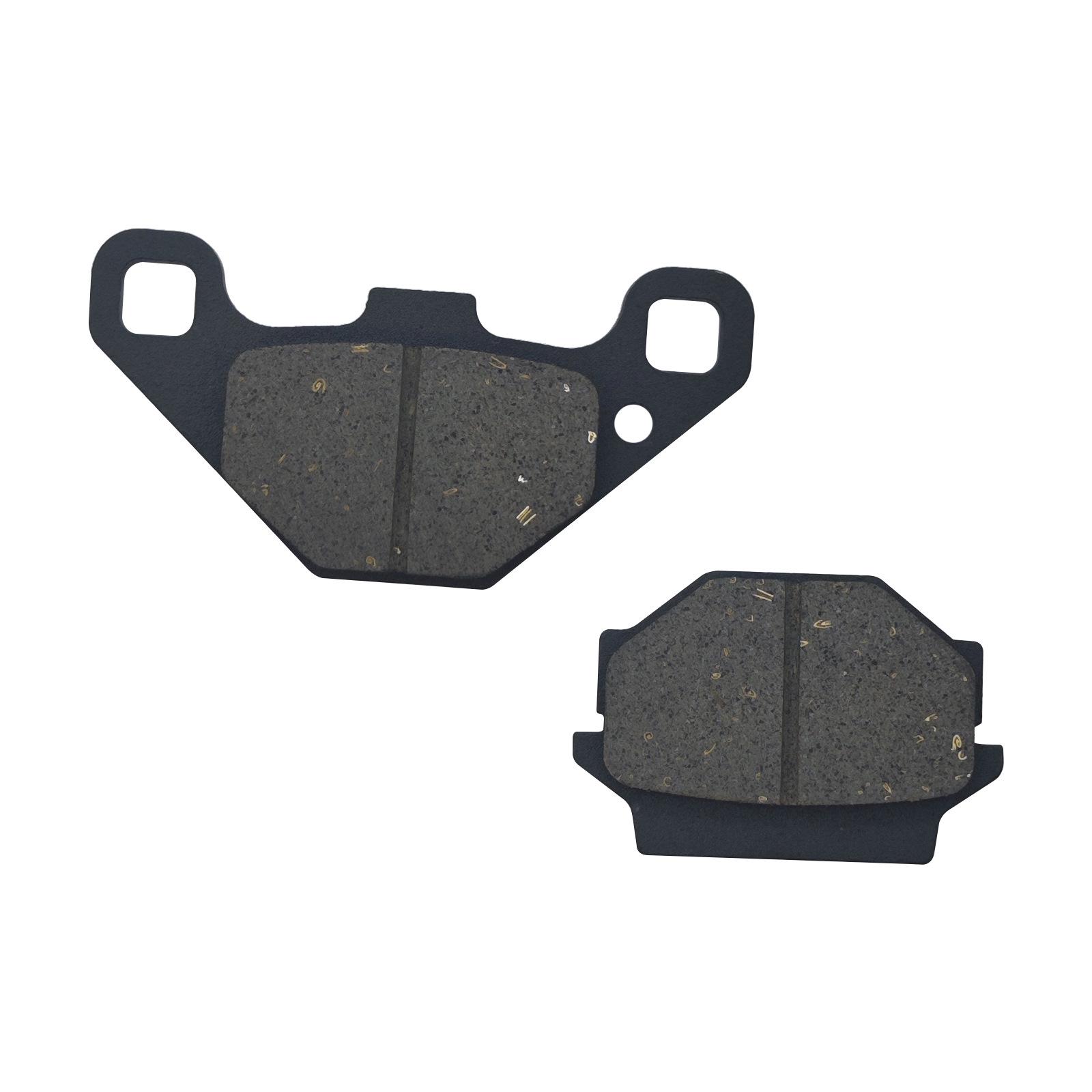 

YX Brake Pads: Semi-metallic, Black, Square Hole, ATV Compatible (350102-102-0000). 2000