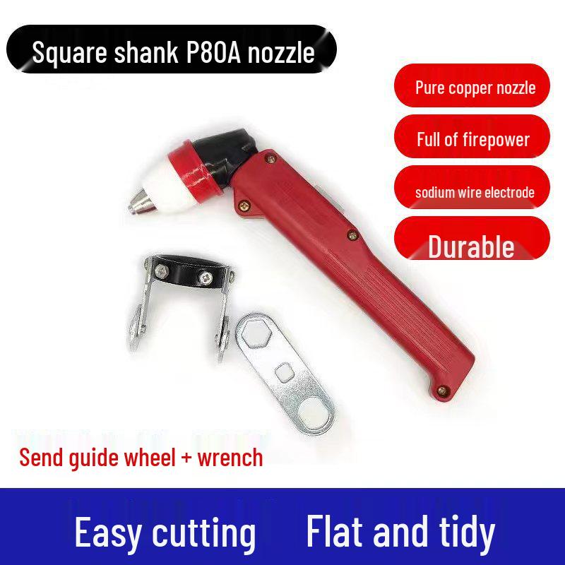 Genuine P80A Plasma Cutting Torch Head with Straight Handle for LGK100/120 Machines