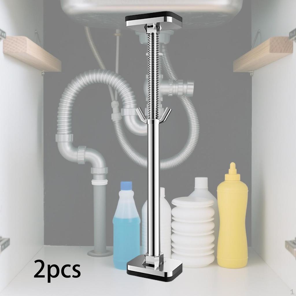 2 Pack Stainless Steel Sink Support Bracket for Bathroom And Kitchen