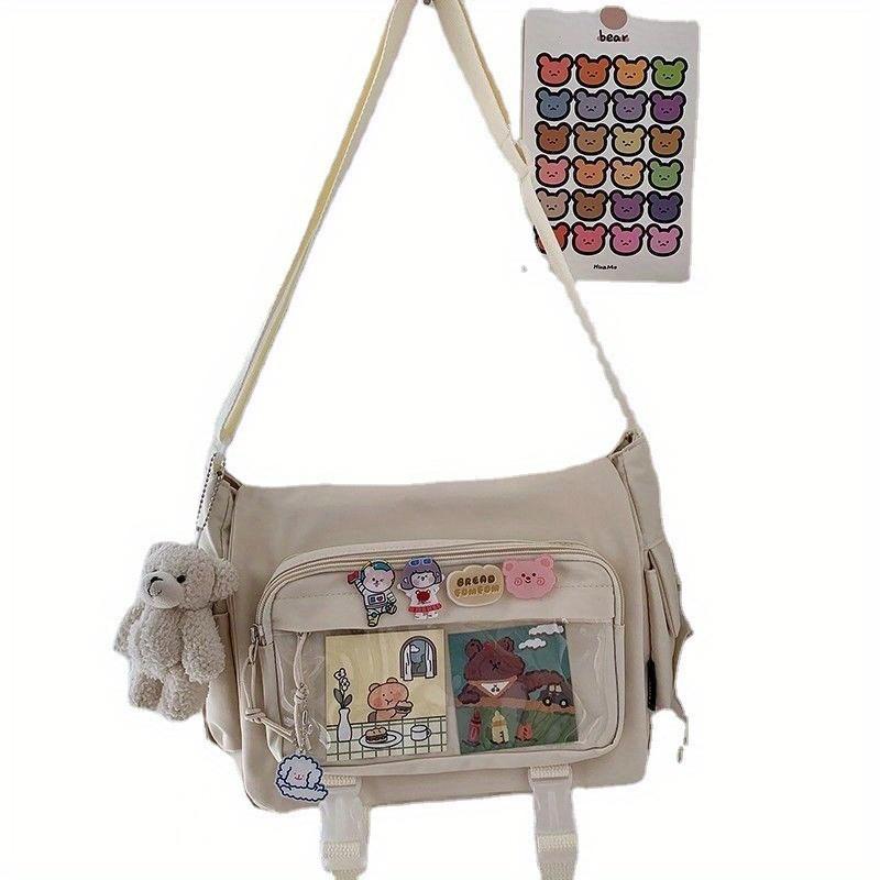 Waterproof Crossbody Bags for Women Shoulder Bags Youth Fashion Ladies Handbag Messenger Bag Teenagers Girls School Bags