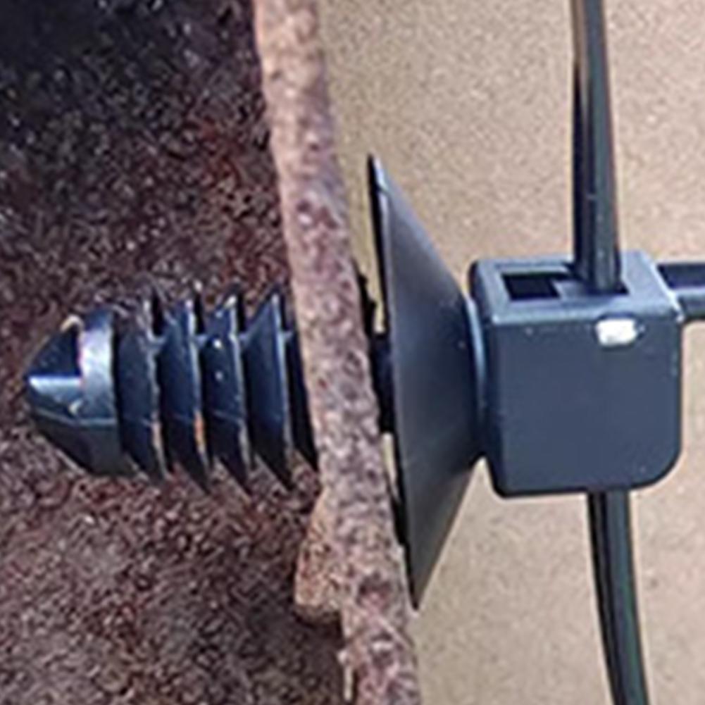 Cable tie with threaded head, cables. 220 mm. 100 pcs.
