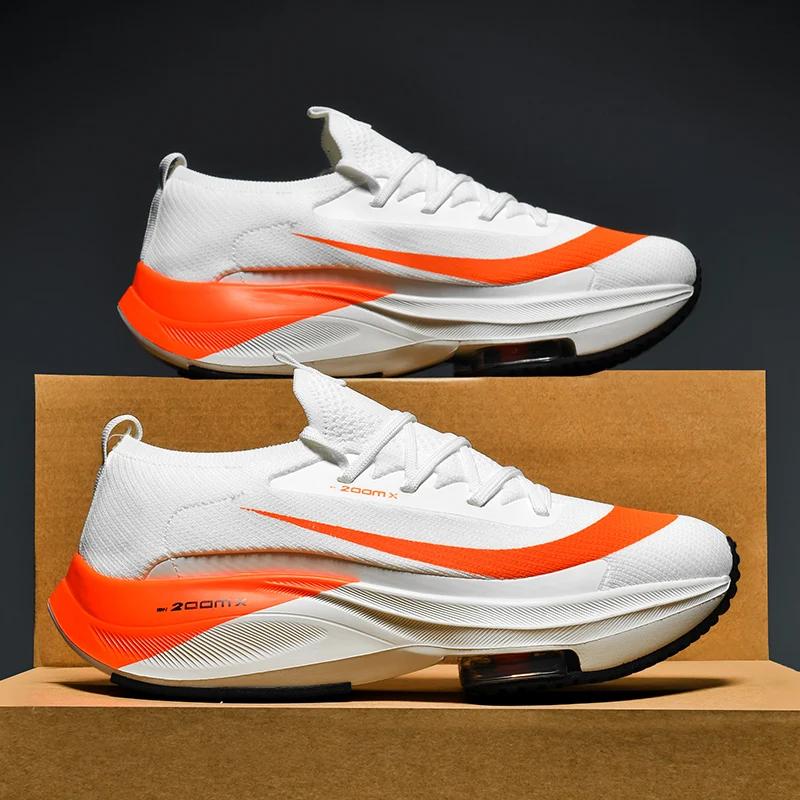 New 2024 Men Running Shoes Breathable Outdoor Sports Shoes Lightweight Sneakers for Men Comfortable Athletic Training Footwear