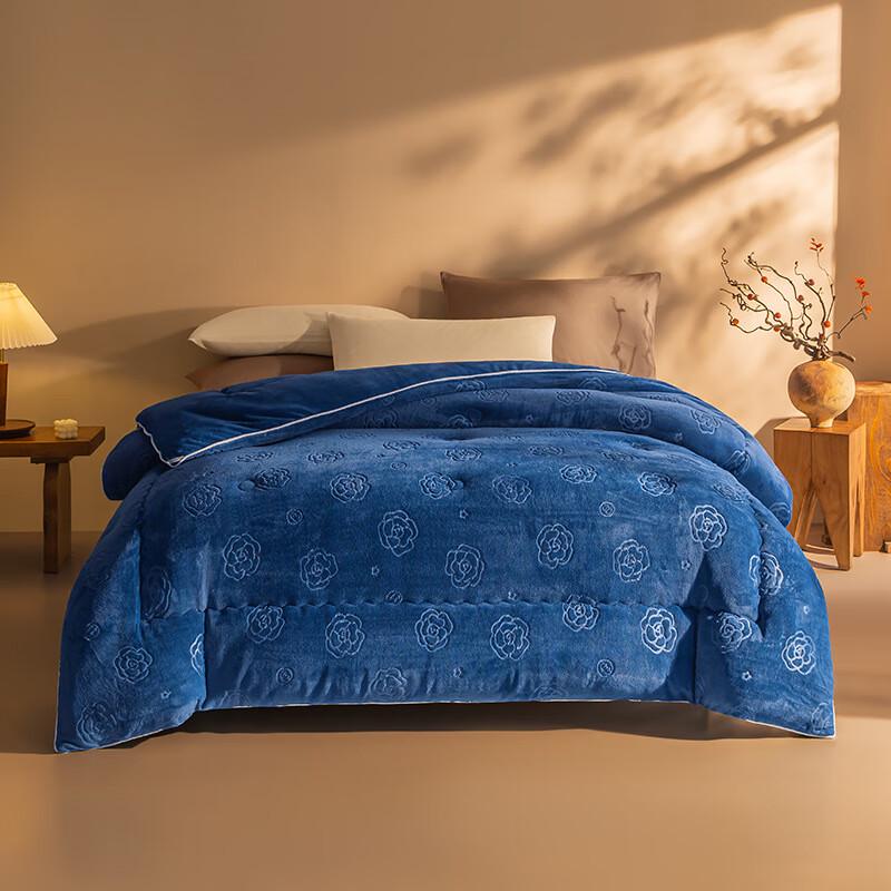 

Zile Thickened Milk Fleece Winter Quilt