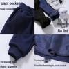 Children's Thickened Fleece-Lined Pants: Clearance Sale In Black, Gray, Blue. Available In Sizes 130-150.