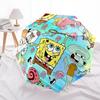 1pc SpongeBob SquarePants Adventure Pattern Automatic Umbrella is Fashionable and Good-Looking,  Suitable for Travel and Daily UseZ089