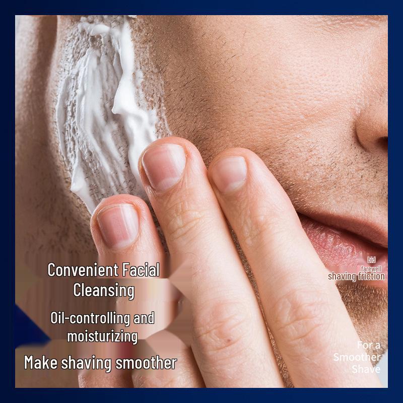 Bâton de Crème à Raser Hydratante pour Homme Nicor Nuokeya: Mousse adoucissante pour barbes