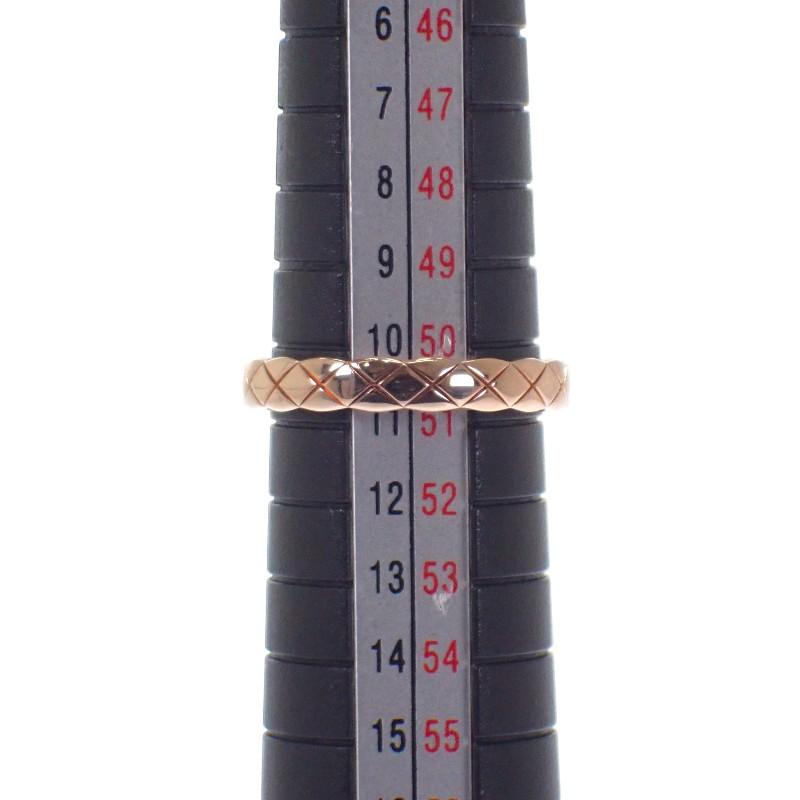 Chanel J11785 #10.5(JP Size) Ring K18 Pink Gold Women