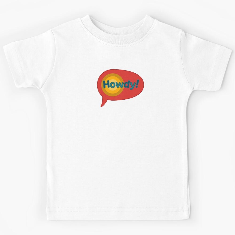 Howdy Warm Sunrise Edition Kids T-Shirt 140