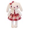 Cute Little White Rabbit Doll JK Skirt Rabbit Plush Toy Rag Doll Girl Sleeping Pillow Birthday Gift