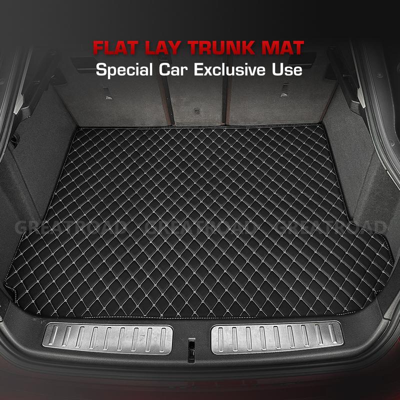 Car Trunk Mat for Porsche Panamera 2010 2011 2012 2013 2014 2015 2016 Cargo Liner Carpet Interior Parts Accessories Cover