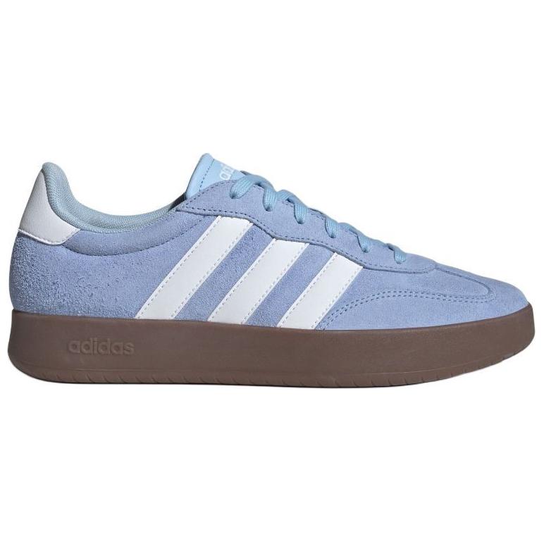 Adidas BARREDA Abrasion Resistant Low top Skateboard Shoes Men's Blue Sneakers JR5534