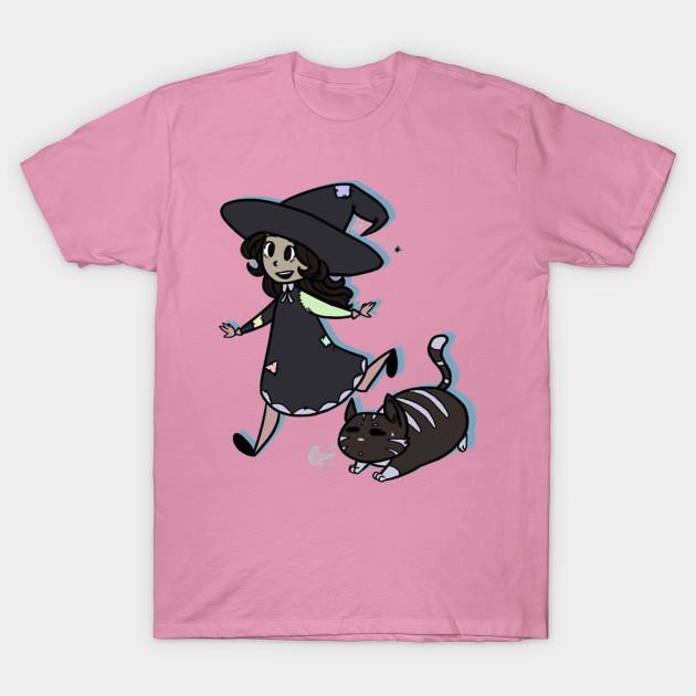 T Shirt Women Witchy Harajuku Print Kawaii Tshirt Summer Short Sleeve Female T-Shirt Top Tee