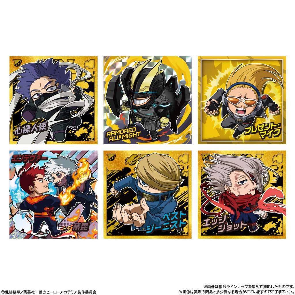 BANDAI Niformation My Hero Academia Ultra Seal Wafers 05 Wafers Candy Toy Set of Vol. (Baked Confectionery) [Box 20]