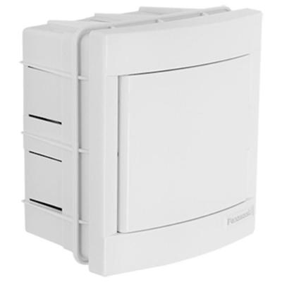 Caja de empotrar 4 módulos Panasonic puerta opaca
