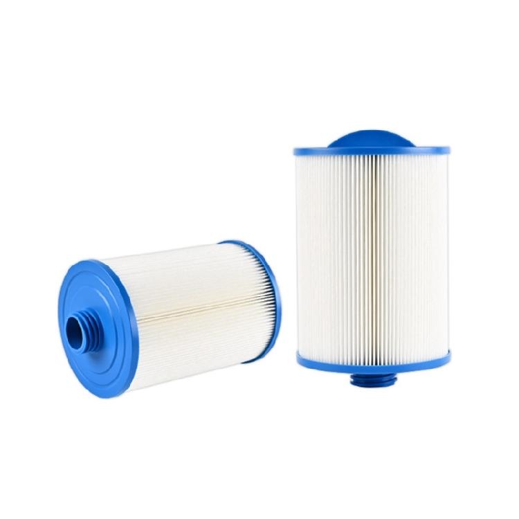 Pool Pump Filter for Spa and Swimming Pool Care, Pleated Media Filter with Single Replacement Unit for Service and Routine Cleaning