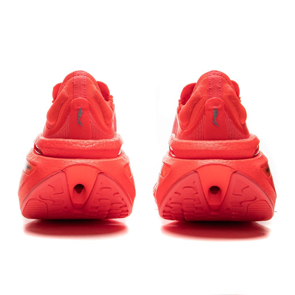 New LiNing Shadow 3.0 Cushioning Abrasion Resistant Breathable Rebound Low Top Sprint Running Shoes Unisex Red ARRV001-2