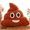 Kreatives süßes Emoji-Poop-Scheiß-Plüschtier-Kissen-Kissen-Wohnzimmer-Dekor für Bett-Sofa-Auto