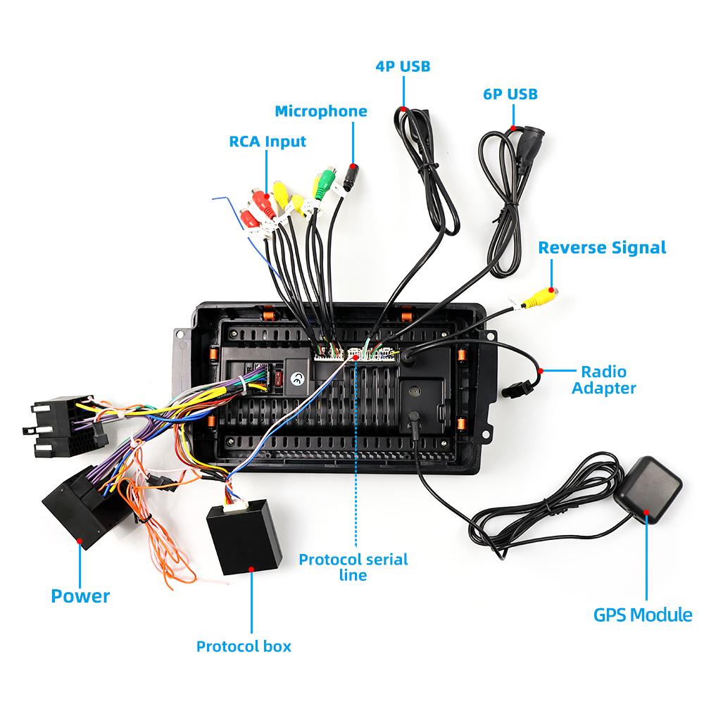 Car Radio Stereo With Mounting Frame For Mercedes-benz A-W168 Mercedes-benz C-W203