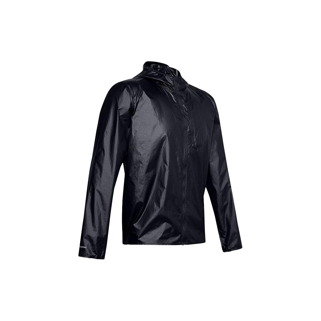 Under Armour OD Impasse Wind Jacket Black Men s 1350943-001 S