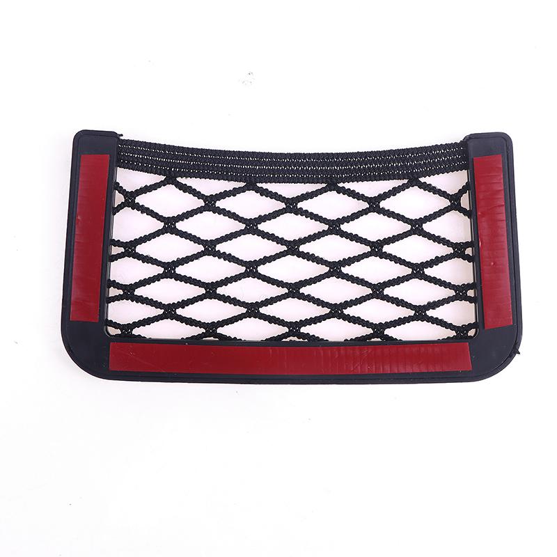 Auto Organizer Aufbewahrungstasche Auto Klebe Netz Tasche Handyhalter Autozubehör 20*8Cm 8*15Cm Universelles Autozubehör