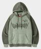Dimiteulibeullaeg Vlad Type-A Two-Tone Long Sleeve Hooded Knit_Olive