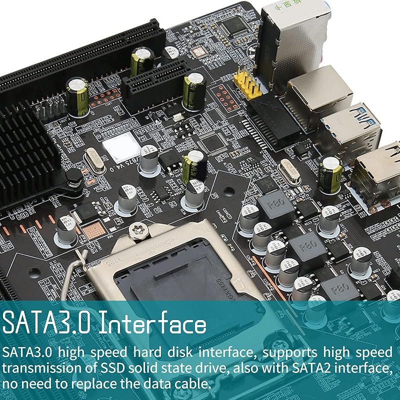 Základní deska LGA 1155 Pro B75 stolní počítačová základní deska USB 3.0 SATA DDR3 paměťová základní deska