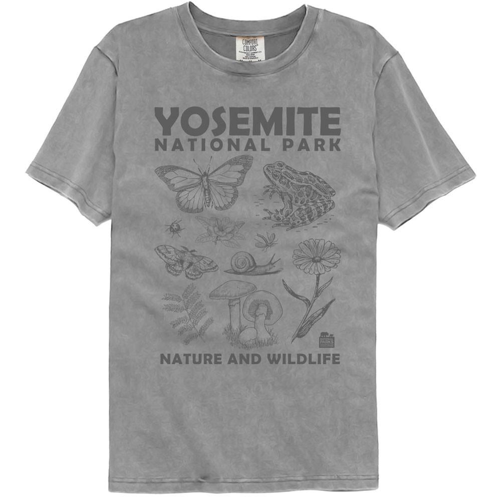 United States National Parks Yosemite Nature And Wildlife Men T Shirt S