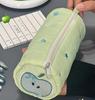 Large Capacity Cute Embroidered Pencil Case and Desktop Storage Bag