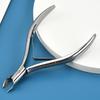 Round Cuticle Nipper Nail Manicure Scissors Cuticle Clippers Trimmer Dead Skin Remover Pedicure Stainless Steel Cutters Plier
