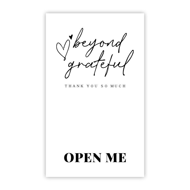 50-pack Airplane-Themed Thank You Box Sealing Stickers for Packaging and Decoration