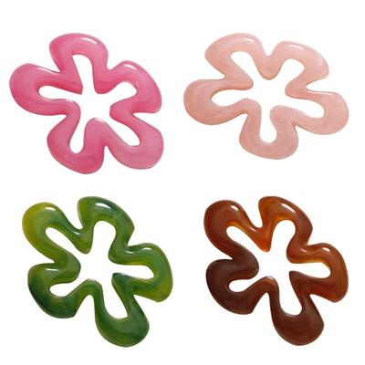Flower Pendants Small Flower DIY Necklace Bracelet Supplies Resin Material for Bracelet Bangle Necklace Jewelry Making
