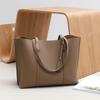 Casual Women's Tote Bag 2026 New High Quality Luxury Shoulder Bags Versatile Cow Leather Handbags Large Capacity Women Bag