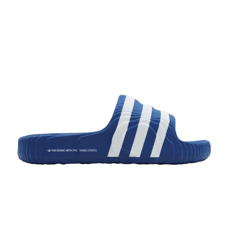 adidas Adilette 22 Slide  Royal Blue White  39