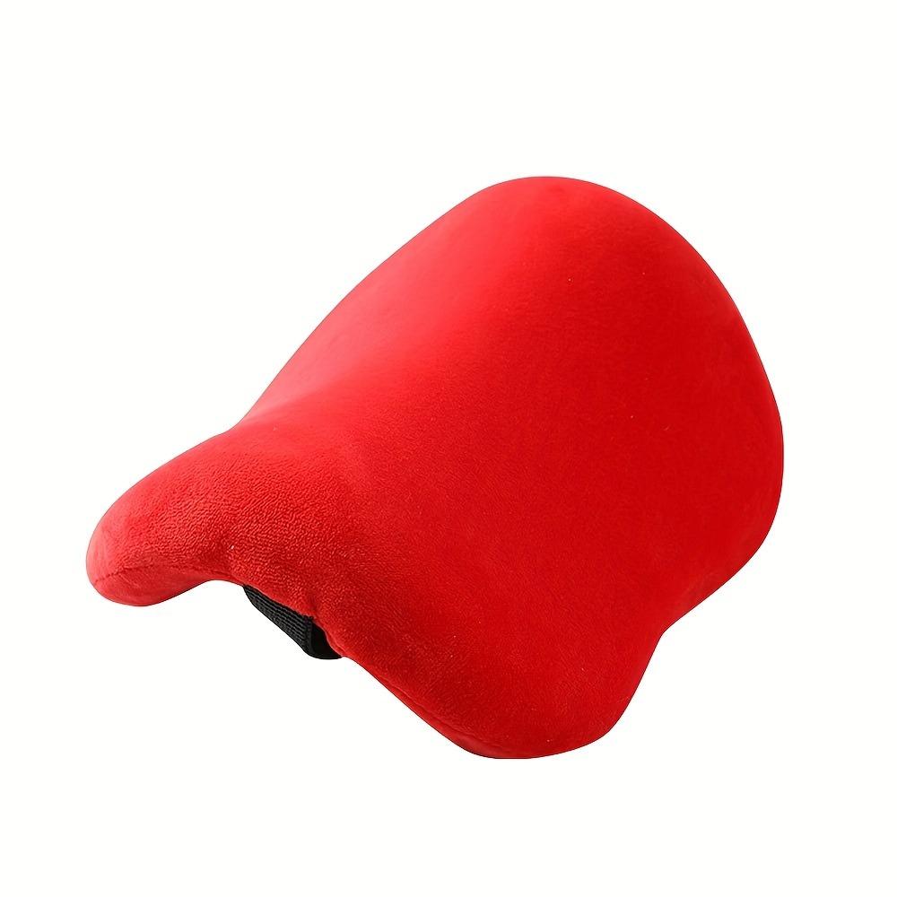 Adjustable U-Shaped Pillow Portable Car Nap Pillow Skin-friendly Travel Neck Pillow Car Nap красный