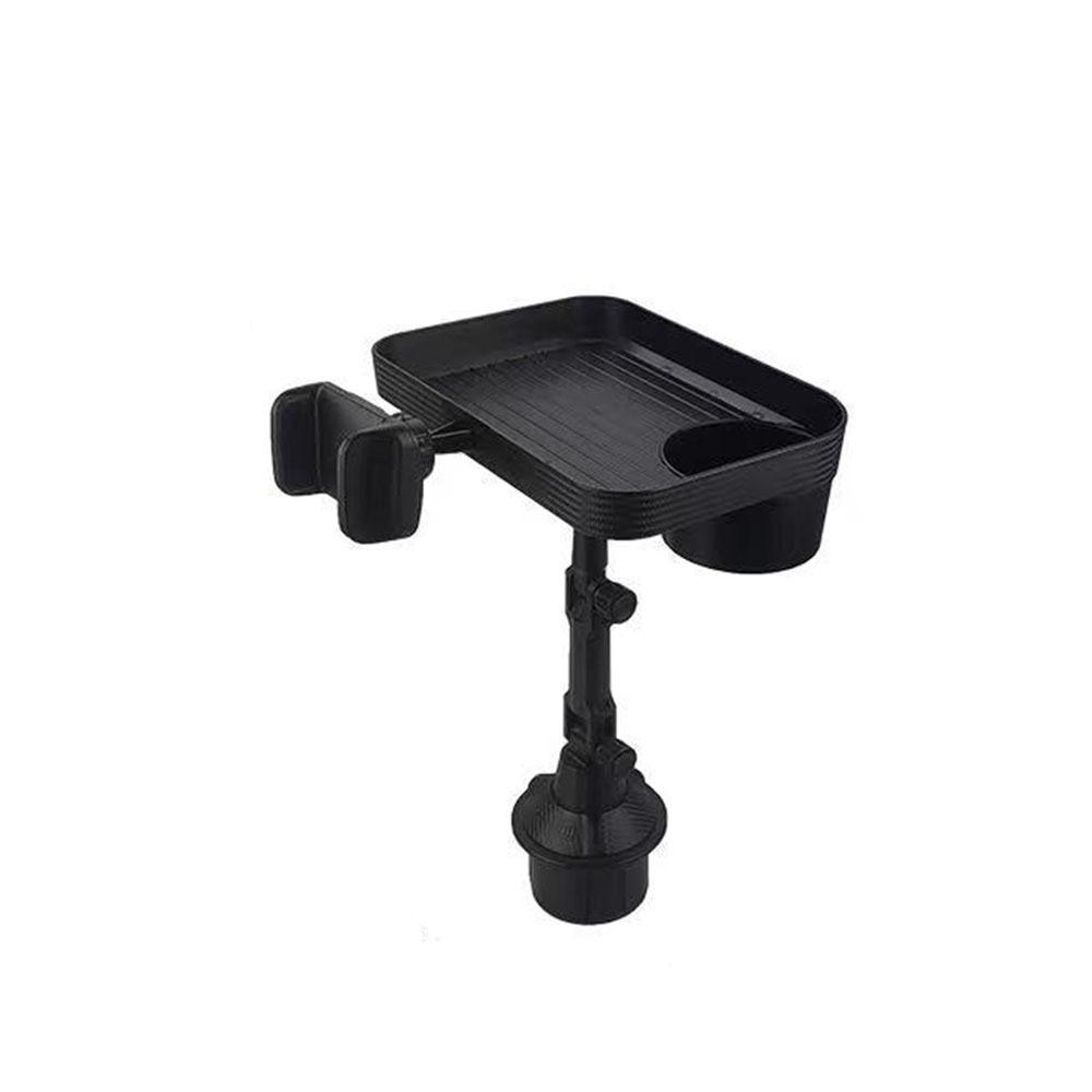 360° Swivel Arm Car Tray Table Adjustable Drink Stand Car Cup Bracket  Mobile Phone Holder